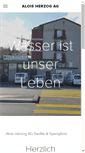 Mobile Screenshot of herzog-sanitaer.ch