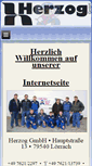 Mobile Screenshot of herzog-sanitaer.de